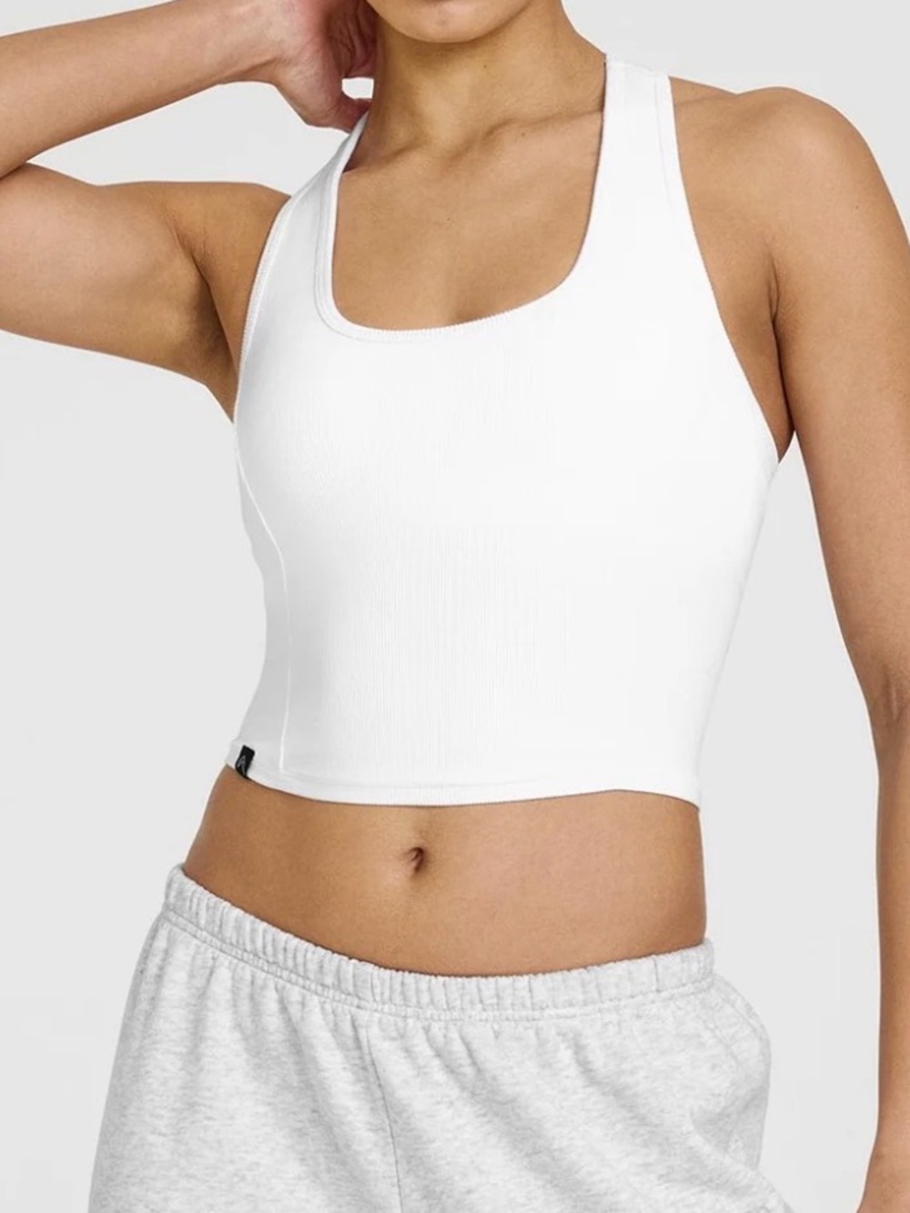 Oner active MELLOW™ RIB SQUARE NECK MID TANK TOP